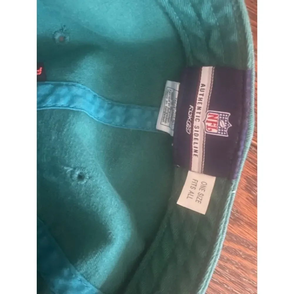 NFL Miami Dolphins Aqua Baseball Style Hat‎ NWT